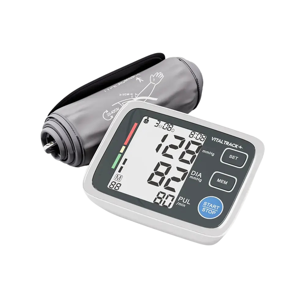 VitalTrack Pro Medical Grade Home Blood Pressure Monitor
